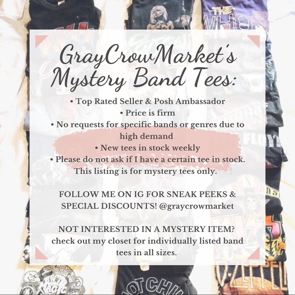 Mystery Band Tees | Top Rated Seller - Picture 6 of 10